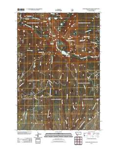 Ramshorn Mountain 2011 topographic map thumbnail