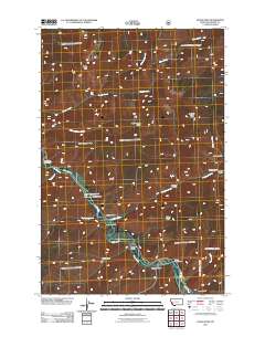 Quigg Peak 2011 topographic map thumbnail