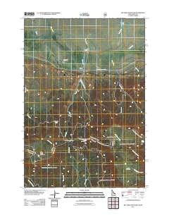 Big Table Mountain 2011 topographic map thumbnail