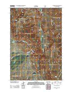Caboose Canyon 2011 topographic map thumbnail