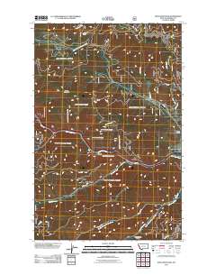 Boyd Mountain 2011 topographic map thumbnail