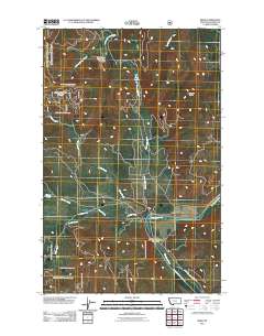 Bend 2011 topographic map thumbnail