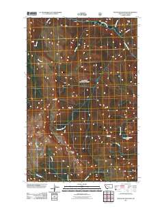 Bungalow Mountain 2011 topographic map thumbnail