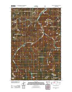 Bison Mountain 2011 topographic map thumbnail