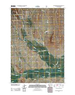 Bachelor Mountain 2011 topographic map thumbnail