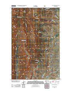 Castle Reef 2011 topographic map thumbnail