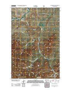 Carter Mountain 2011 topographic map thumbnail