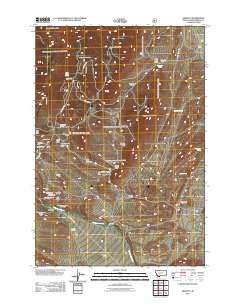 Argenta 2011 topographic map thumbnail
