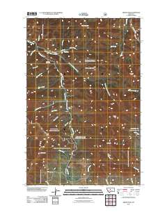 Arrow Peak 2011 topographic map thumbnail