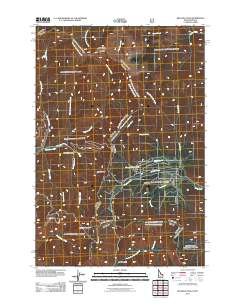 Big Hole Pass 2011 topographic map thumbnail