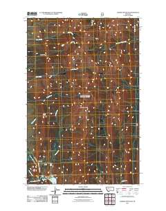Arsenic Mountain 2011 topographic map thumbnail