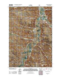 Ashland 2011 topographic map thumbnail