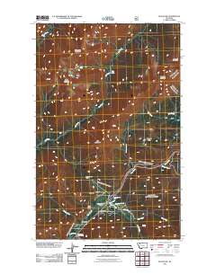 Blacktail 2011 topographic map thumbnail