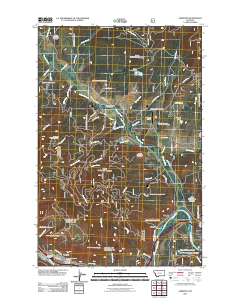 Alberton 2011 topographic map thumbnail