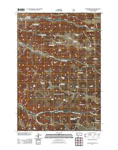 Goodspeed Butte 2011 topographic map thumbnail