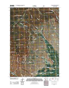 Coyote Creek 2011 topographic map thumbnail