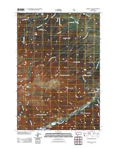 Emerald Lake 2011 topographic map thumbnail