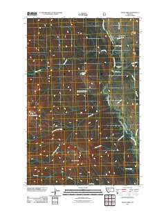 Glenn Creek 2011 topographic map thumbnail
