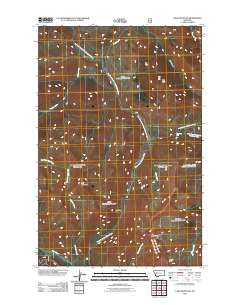 Lake Mountain 2011 topographic map thumbnail