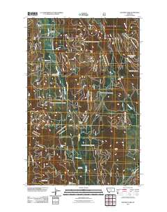 Mantrap Fork 2011 topographic map thumbnail