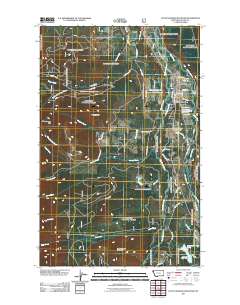 Little Hoodoo Mountain 2011 topographic map thumbnail