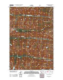 Printz Ridge 2011 topographic map thumbnail