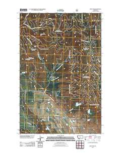 Proctor 2011 topographic map thumbnail