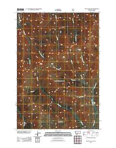 Mount Wallace 2011 topographic map thumbnail