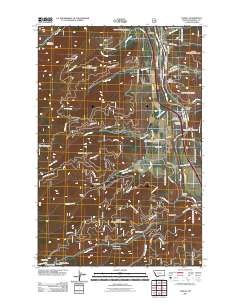 Lozeau 2011 topographic map thumbnail