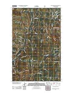 Pinkham Mountain 2011 topographic map thumbnail