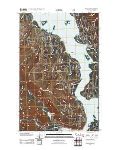 Pioneer Ridge 2011 topographic map thumbnail