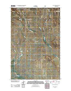 Mud Creek 2011 topographic map thumbnail