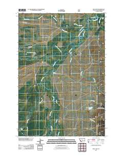 Mud Lake 2011 topographic map thumbnail