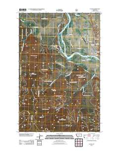 Plains 2011 topographic map thumbnail