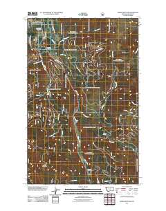 Horse Mountain 2011 topographic map thumbnail