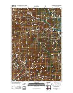 Horsehead Peak 2011 topographic map thumbnail