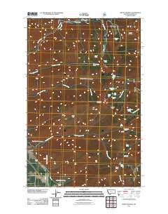 Mount Headley 2011 topographic map thumbnail