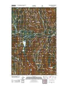 Mount Henry 2011 topographic map thumbnail