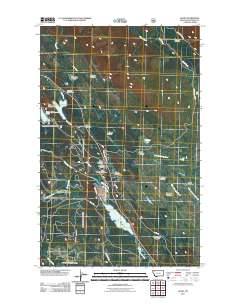 Olney 2011 topographic map thumbnail