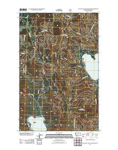 Pleasant Valley Mountain 2011 topographic map thumbnail