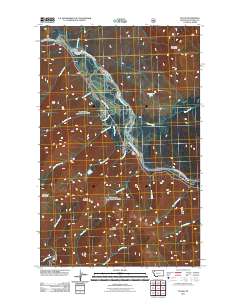 Nyack 2011 topographic map thumbnail