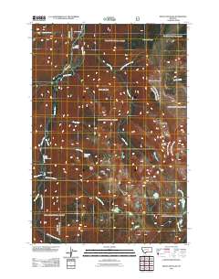 Mount Douglas 2011 topographic map thumbnail
