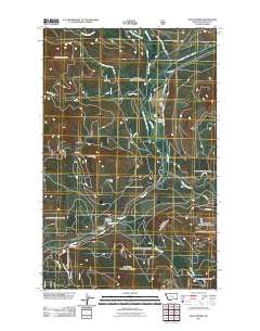 Wolf Prairie 2011 topographic map thumbnail