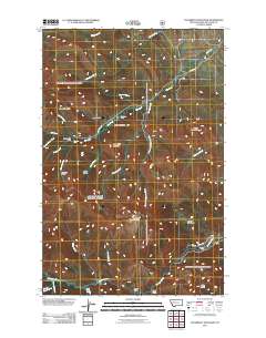 Steamboat Mountain 2011 topographic map thumbnail