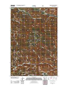Stemple Pass 2011 topographic map thumbnail