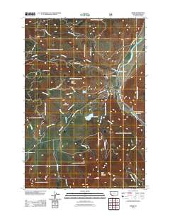 Miner 2011 topographic map thumbnail