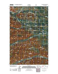 Whale Buttes 2011 topographic map thumbnail
