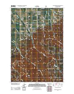 Wheeler Mountain 2011 topographic map thumbnail