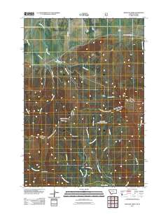 Winslow Creek 2011 topographic map thumbnail