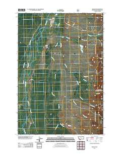 Wisdom 2011 topographic map thumbnail
